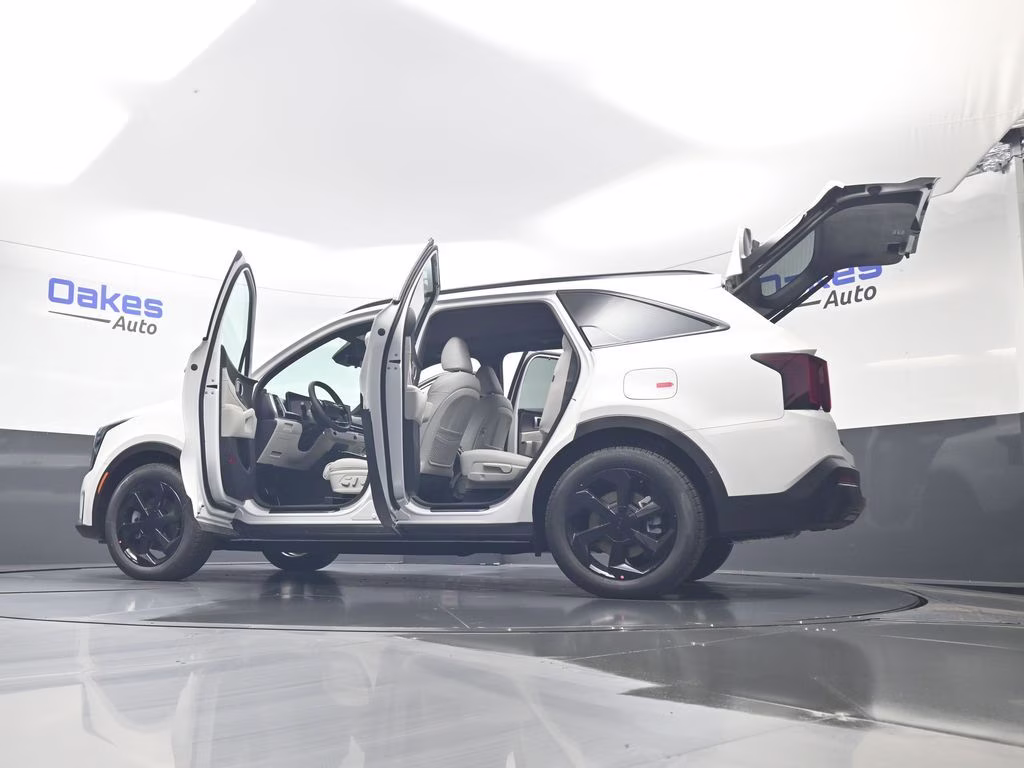 2026 Snow White Pearl Kia Sorento Hybrid X-Line SX Prestige AWD SUV