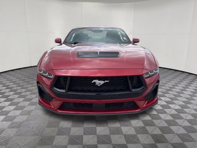 2024 Rapid Red Metallic Tinted Clearcoat Ford Mustang GT Premium RWD Coupe