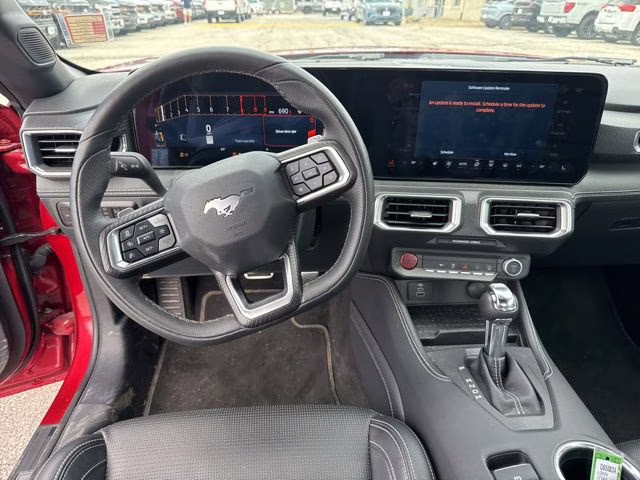 2024 Rapid Red Metallic Tinted Clearcoat Ford Mustang GT Premium RWD Coupe