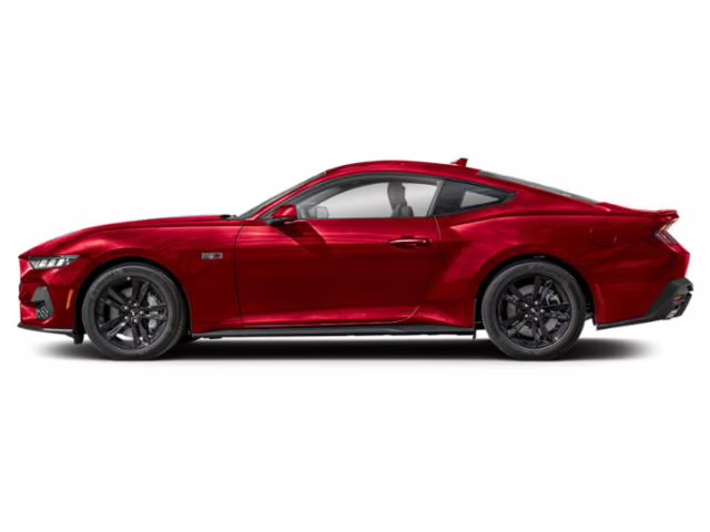 2024 Rapid Red Metallic Tinted Clearcoat Ford Mustang GT Premium RWD Coupe