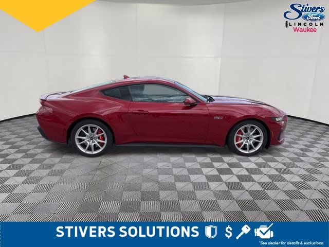 2024 Rapid Red Metallic Tinted Clearcoat Ford Mustang GT Premium RWD Coupe