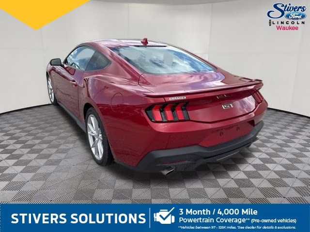 2024 Rapid Red Metallic Tinted Clearcoat Ford Mustang GT Premium RWD Coupe