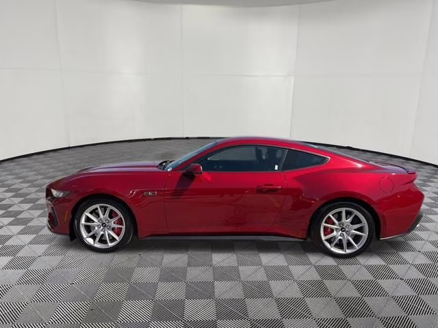 2024 Red Metallic Ford Mustang GT Premium RWD Coupe