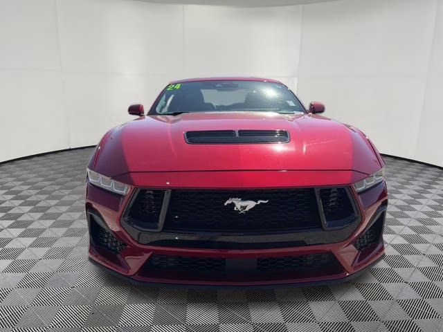 2024 Red Metallic Ford Mustang GT Premium RWD Coupe
