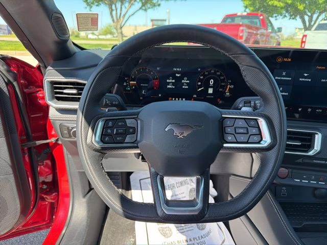 2024 Red Metallic Ford Mustang GT Premium RWD Coupe