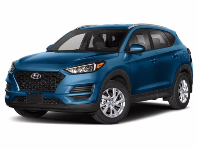 2020 Aqua Blue Hyundai Tucson SE FWD SUV