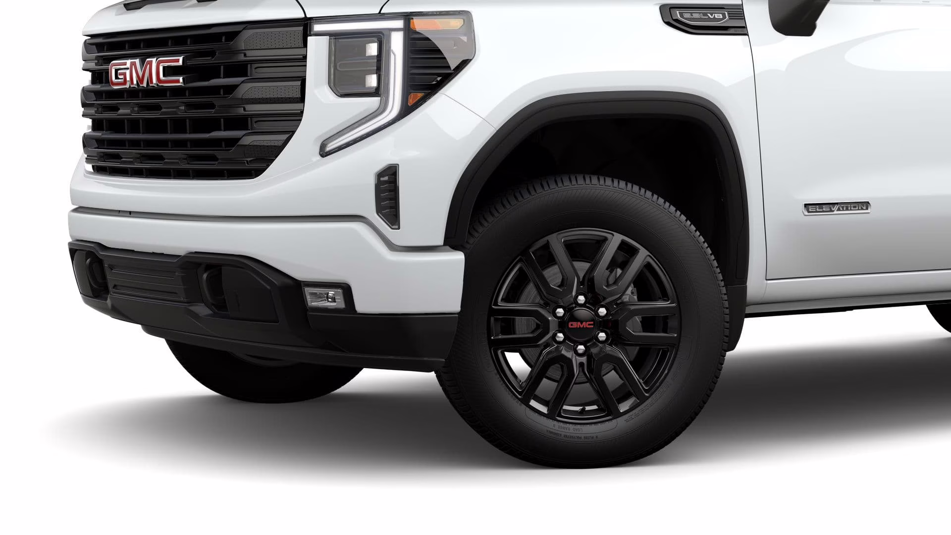 2026 Summit White GMC Sierra 1500 Elevation 4X4 Truck