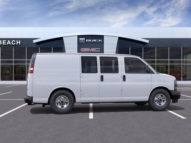 2026 Summit White GMC Savana Cargo Work Van RWD 2500 Regular Wheelbase