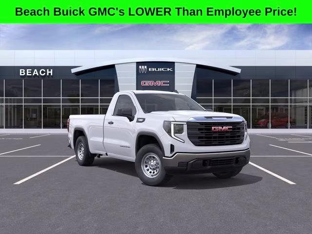 2026 Summit White GMC Sierra 1500 Pro RWD Truck