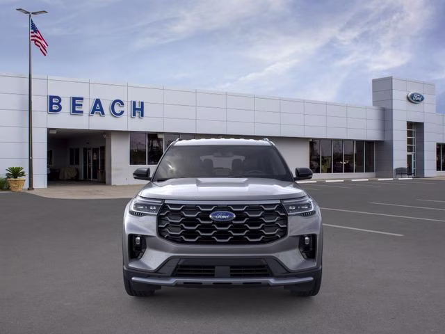 2026 Gray Metallic Ford Explorer Platinum RWD SUV