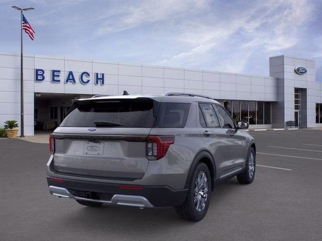 2026 Gray Metallic Ford Explorer Platinum RWD SUV