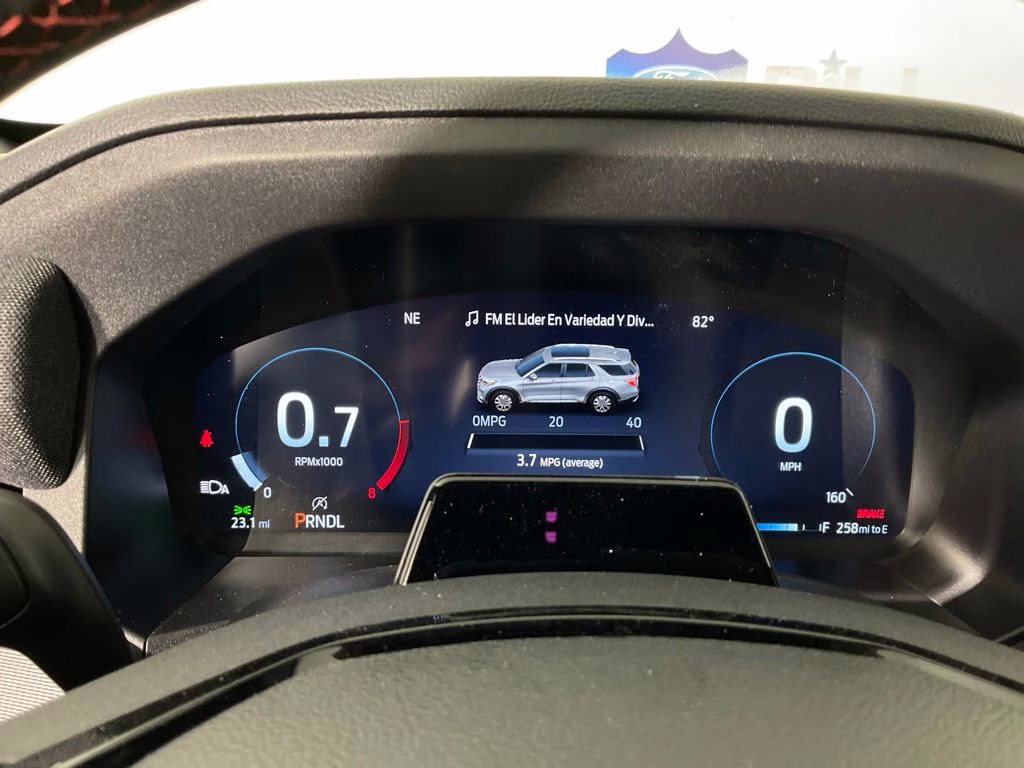 2026 White Ford Explorer ST-Line RWD SUV