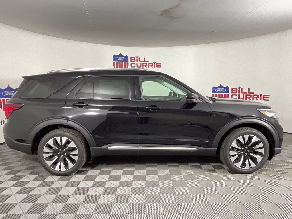 2026 Black Ford Explorer Platinum 4X4 SUV