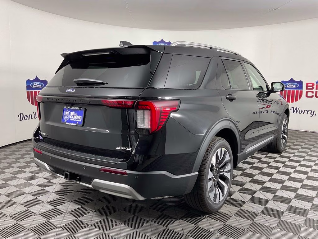 2026 Black Ford Explorer Platinum 4X4 SUV