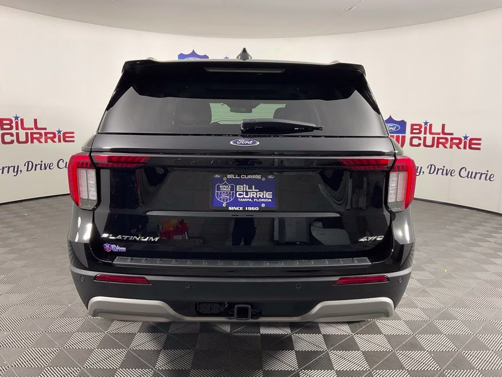 2026 Black Ford Explorer Platinum 4X4 SUV