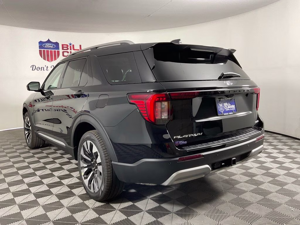 2026 Black Ford Explorer Platinum 4X4 SUV