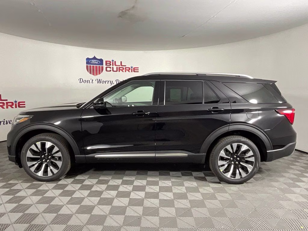 2026 Black Ford Explorer Platinum 4X4 SUV