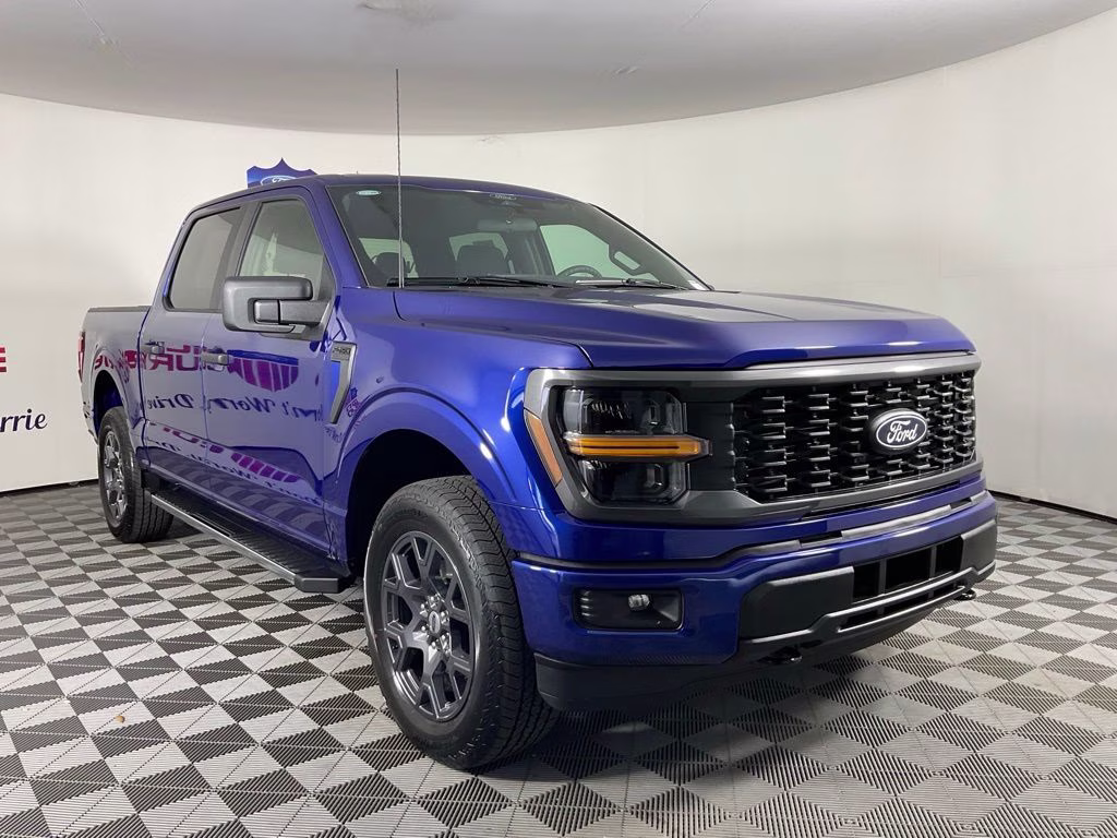 2026 Blue Metallic Ford F-150 STX 4X4 Truck