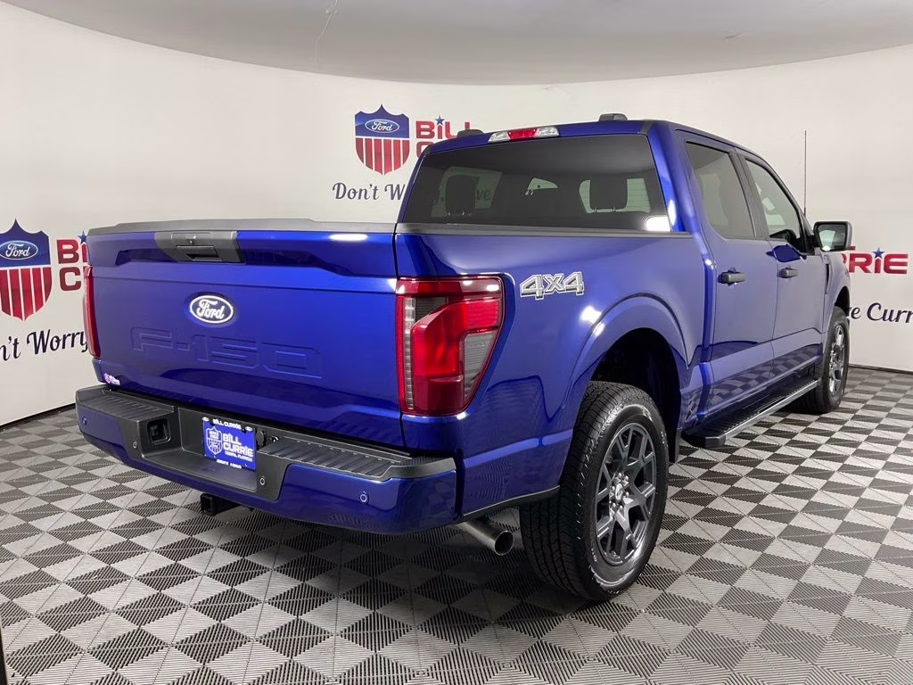 2026 Blue Metallic Ford F-150 STX 4X4 Truck