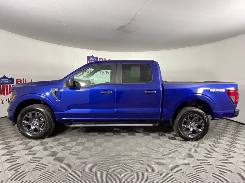 2026 Blue Metallic Ford F-150 STX 4X4 Truck