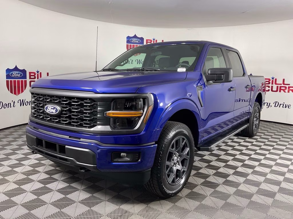 2026 Blue Metallic Ford F-150 STX 4X4 Truck