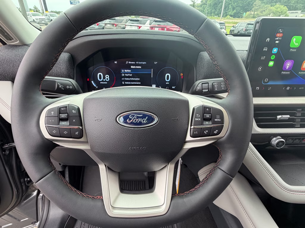 2026 Carbonized Gray Metallic Ford Explorer Active w/200A Pkg RWD SUV