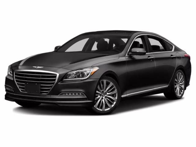 2015 Caspian Black Hyundai Genesis 3.8L AWD Sedan