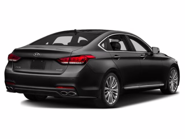 2015 Caspian Black Hyundai Genesis 3.8L AWD Sedan