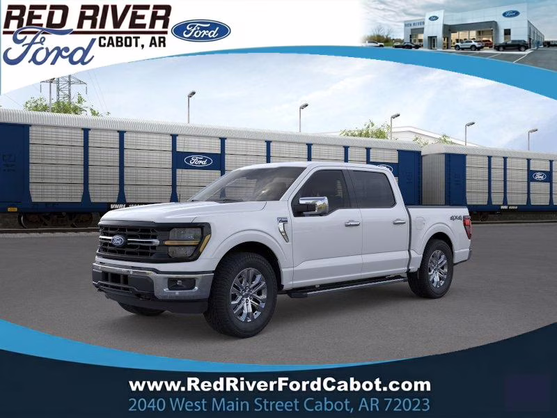 2026 Oxford White Ford F-150 XLT 4X4 Truck