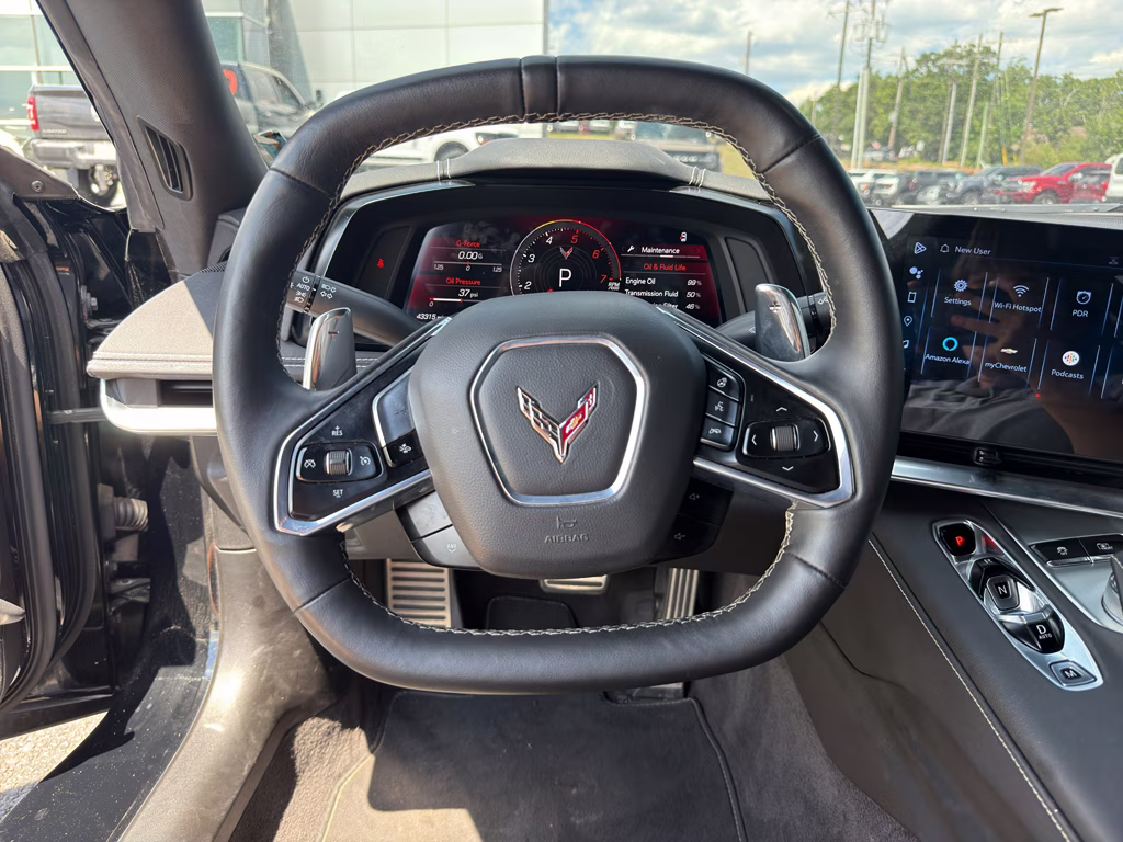 2024 Black Chevrolet Corvette 2LT RWD Coupe