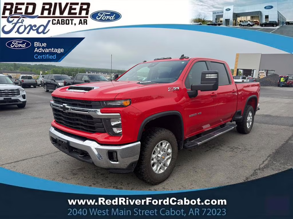 2024 Red Hot Chevrolet Silverado LT 4X4 Truck