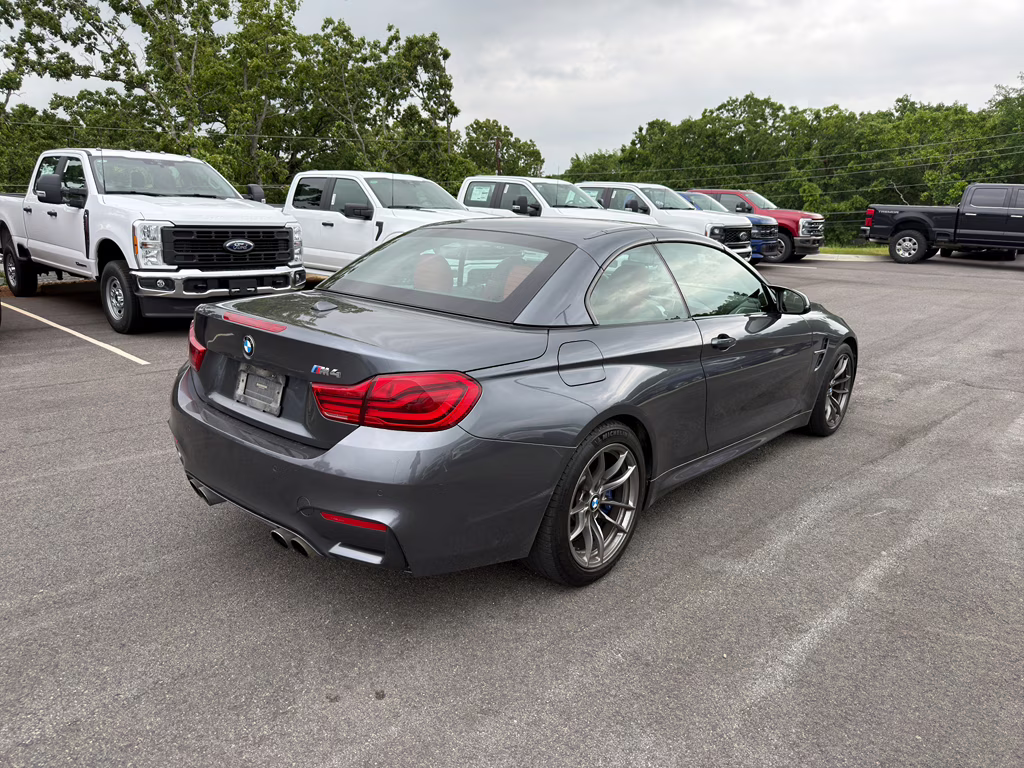 2018 Mineral Gray Metallic BMW M4 Base RWD Convertible