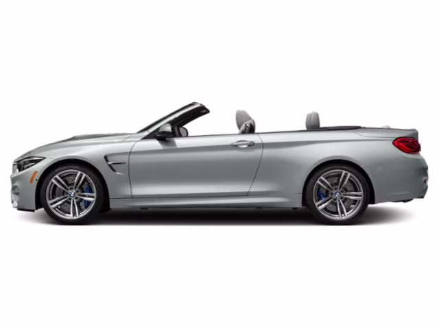 2018 Silver BMW M4 Base RWD Convertible