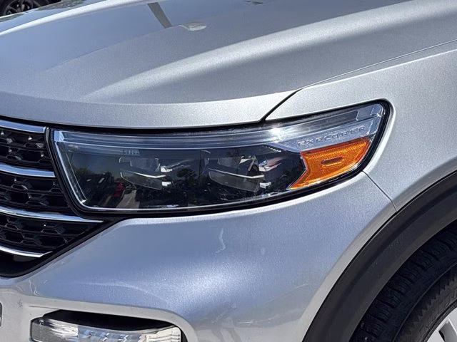 2023 Silver Metallic Ford Explorer XLT RWD SUV