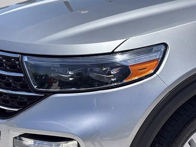 2023 Silver Metallic Ford Explorer XLT RWD SUV