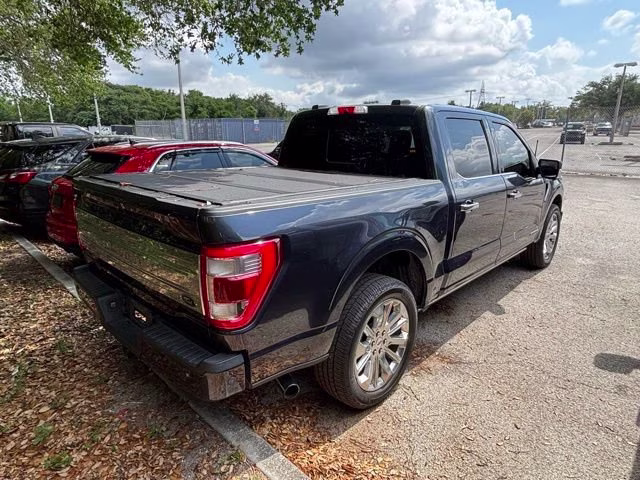 2021 Smoked Quartz Metallic Tinted Clearcoat Ford F-150 Limited 4X4 Truck