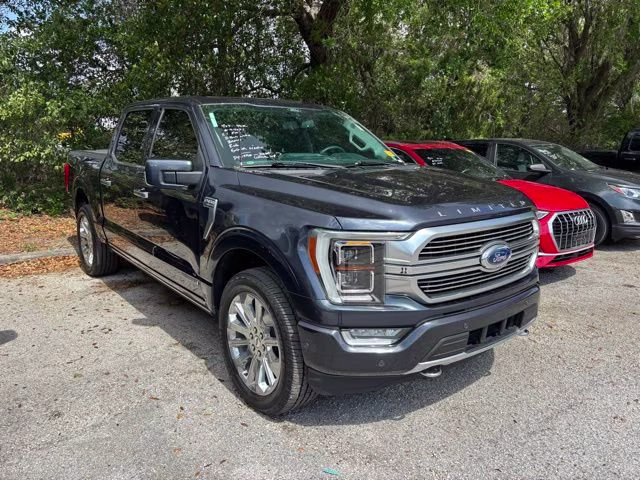 2021 Smoked Quartz Metallic Tinted Clearcoat Ford F-150 Limited 4X4 Truck