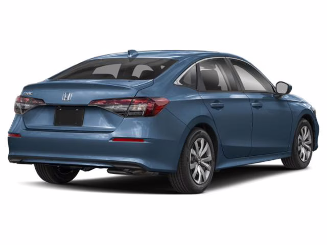 2025 Blue Lagoon Pearl Honda Civic LX FWD Sedan