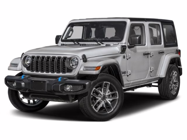 2024 Silver Zynith Clearcoat Jeep Wrangler 4xe Rubicon X 4X4 SUV