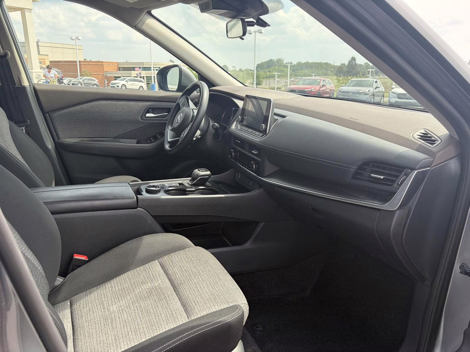 2023 Boulder Gray Pearl/Super Black Nissan Rogue SV AWD SUV