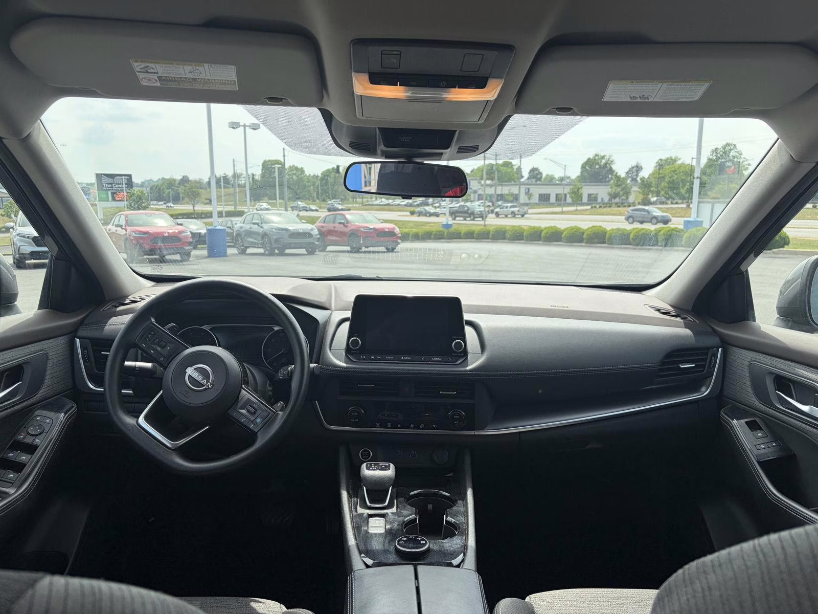 2023 Boulder Gray Pearl/Super Black Nissan Rogue SV AWD SUV