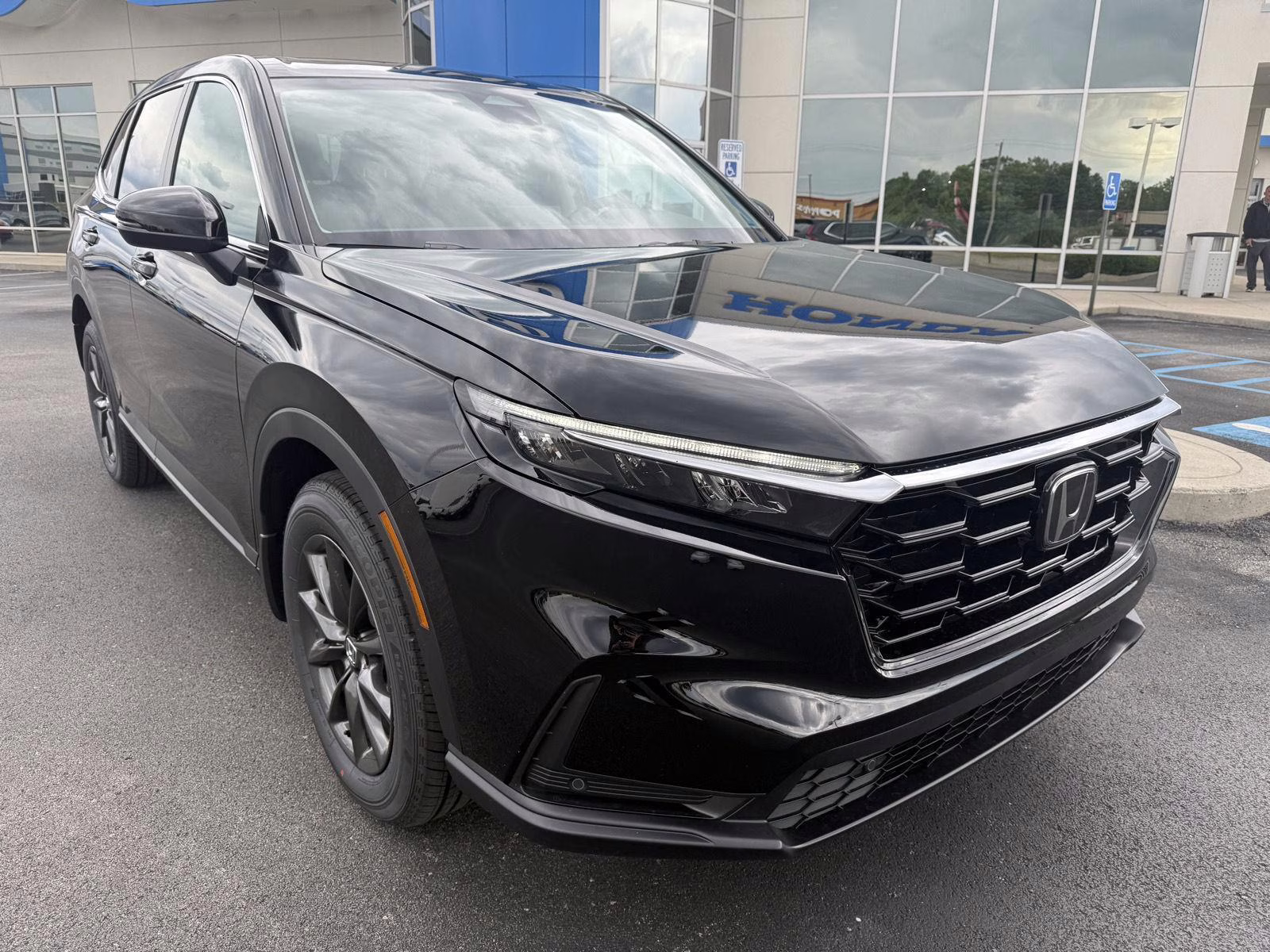 2026 Crystal Black Pearl Honda CR-V EX-L AWD SUV