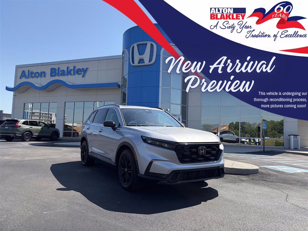 2024 Lunar Silver Metallic Honda CR-V Hybrid Sport-L AWD 4dr AWD