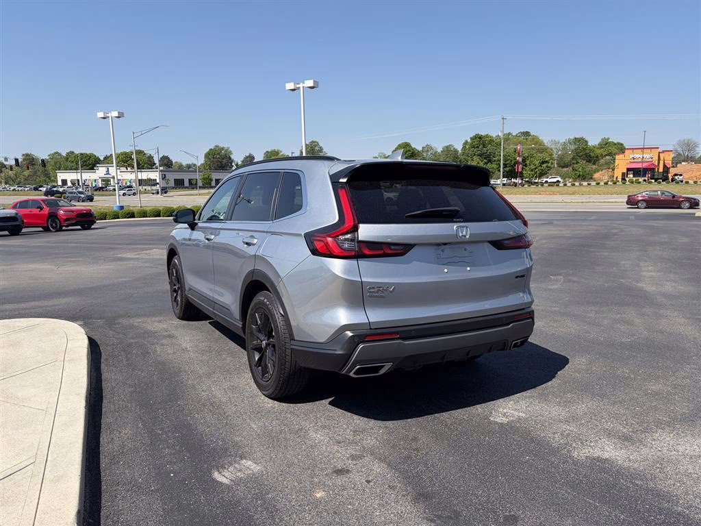 2024 Lunar Silver Metallic Honda CR-V Hybrid Sport-L AWD 4dr AWD