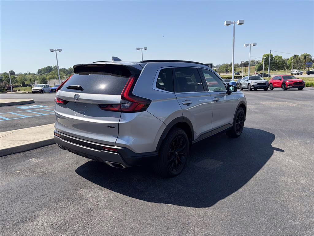 2024 Lunar Silver Metallic Honda CR-V Hybrid Sport-L AWD 4dr AWD