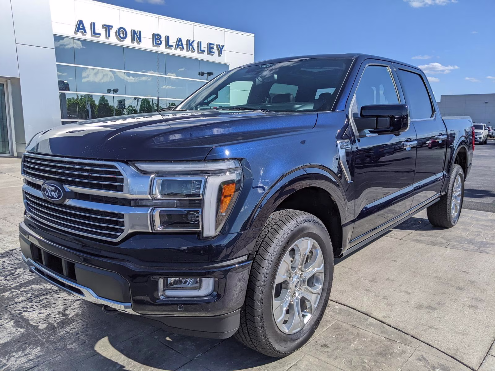 2026 Antimatter Blue Ford F-150 Platinum 4X4 Truck