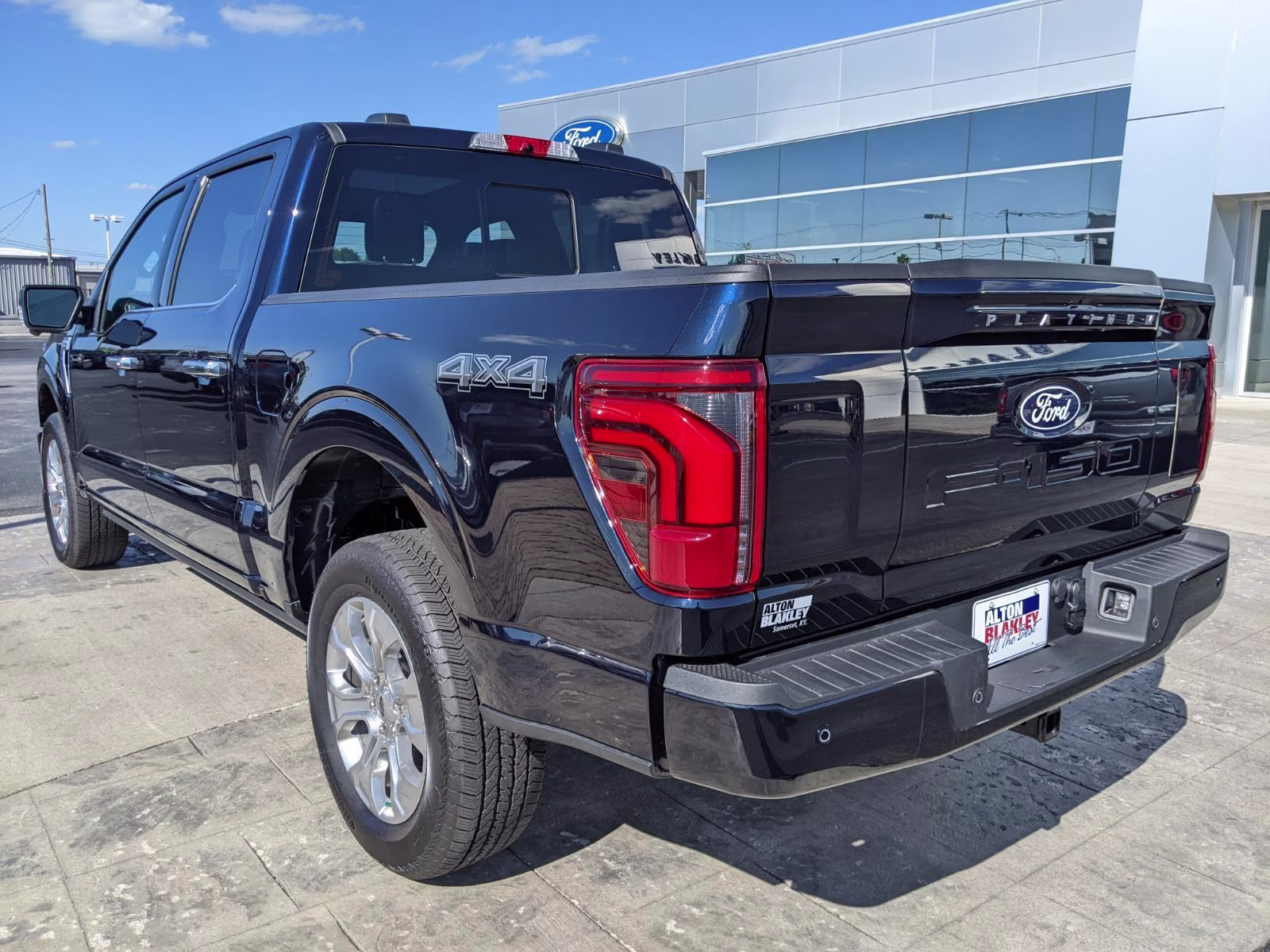 2026 Antimatter Blue Ford F-150 Platinum 4X4 Truck