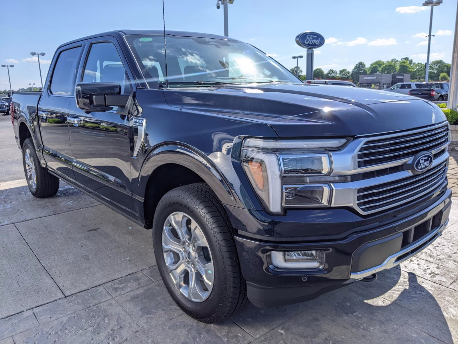 2026 Antimatter Blue Ford F-150 Platinum 4X4 Truck