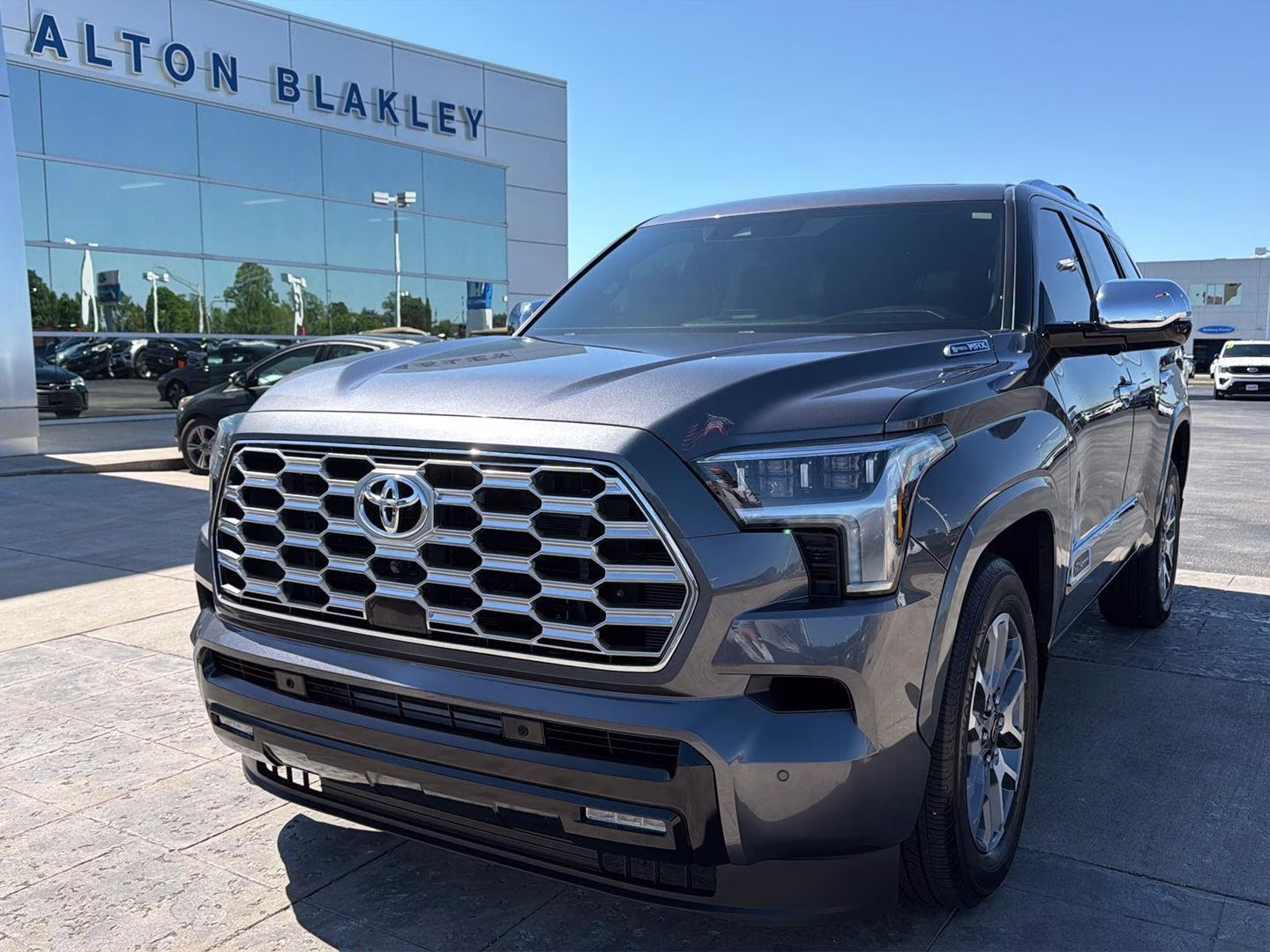 2025 Magnetic Gray Metallic Toyota Sequoia 1794 Edition 4X4 SUV
