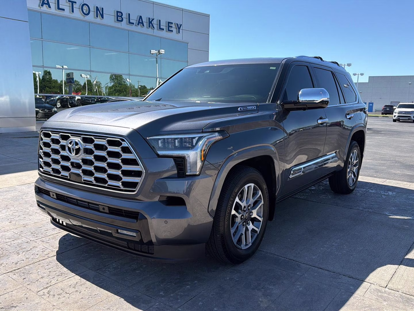 2025 Magnetic Gray Metallic Toyota Sequoia 1794 Edition 4X4 SUV